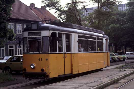 Nordhausen 43 an der Karl-Liebknecht-Straße, 12.6.1990